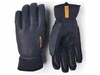 Hestra, Unisex, Handschuhe, Army Leather Wool Terry 5 Finger, Blau, (XL)