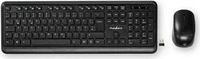 Nedis KBMCW100BKDE, Nedis KBMCW100BKDE Maus und Tastatur-Set Wireless Maus- und