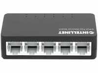Intellinet 561723, Intellinet 5-Port Fast Ethernet Switch (5 Ports) Schwarz