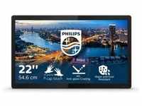 Philips B Line 222B1TFL/00 touch (1920 x 1080 Pixel, 21.50"), Monitor, Schwarz
