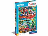 Clementoni 320.21620, Clementoni Puzzle Mickey and Friends x Teile (120 Teile)