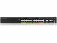 Zyxel Layer3 Access Switch, 400W PoE, 2x10MultiGgig RJ45 (30 Ports), Netzwerk