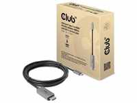 Club 3D Club3D Kabel USB 3.2 Typ C > HDMI 2.1 HDR10 120Hz akt (3 m, HDMI, USB),...