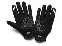 100%, Unisex, Handschuhe, Brisker Cold Weather, Orange, Schwarz, (S)