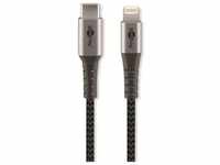 Goobay Goobay USB-C auf Lightning Kabel, Textil, extra robust (2 m, USB 2.0),...