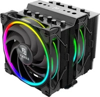 Akasa AK-CC4026HP01, Akasa Soho H7 Dual Tower CPU-K&uuml;hler, ARGB - 120 mm,...