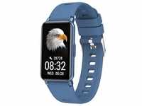 Maxcom Smartwatch Fit FW53 nitro 2 blue (43 mm, One Size), Sportuhr + Smartwatch