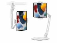 TwelveSouth HoverBar with Snap (White), Tablet Halterung, Weiss