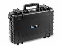 B&W International Outdoor Case 5040 black (Koffer), Drohne Tasche, Schwarz