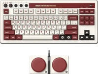 8bitdo 85HA02, 8bitdo Mechanische Tastatur Hot Swappable 87 Keys (US, Kabellos)