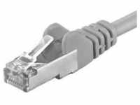 PremiumCord Patch kabelis CAT6a S-FTP, RJ45-RJ45, AWG 26/7 5m pilka (S/FTP,...