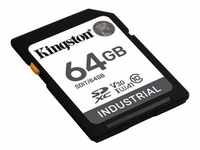 Kingston Card Kingston Ind. SD +ADP 64GB pSLC (SDXC, 64 GB, U3, UHS-I) (36195990)