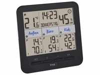 TFA 30.3075.01 Funk-Thermo/Hygrometer Klima@Home 2 Raumklimakontrolle, Thermometer +