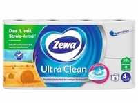 Zewa, Toilettenpapier, Toilettenpapier Ultra Clean 4-lagig 8 Rollen