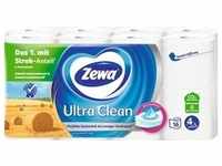 Zewa, Toilettenpapier, Toilettenpapier Ultra Clean 4-lagig 16 Rollen (135 x)