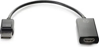 HP 2JA63AA, HP DisplayPort zu (HDMI, 30 cm) (2JA63AA) Schwarz