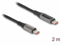 Delock USB 2.0 Kabel USB Type-C Stecker zu Stecker PD 3.0 10 (2 m, USB 2.0), USB