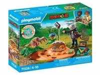 Playmobil 71526, Playmobil 71526 Stegosaurusnest mit Eierdieb (71526)