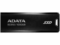 Adata Dysk SSD zewnętrzny SC610 1000 GB USB3.2A Gen2 czarny (1000 GB), Externe SSD,
