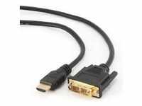Gembird HDMI (Typ A) — DVI (3 m, DVI, HDMI), Video Kabel