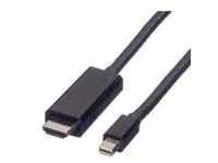 Value HDMI (Typ A) — DisplayPort (3 m, DisplayPort), Video Kabel