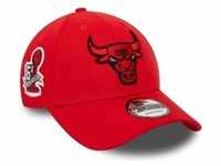 New Era, Herren, Cap, 9Forty Strapback Cap - Sidepatch Chicago Bulls, Rot