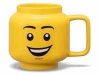 Room Copenhagen R.C. LEGO Ceramic Mug Large Happy Boy 41460806 (1 x) (35585520) Gelb