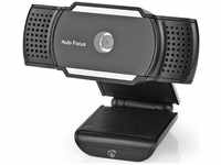 Nedis WCAM110BK, Nedis WCAM110BK Webcam 2K@30fps Autofokus Eingebautes Mikrofon