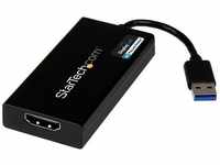 StarTech USB32HD4K, StarTech USB HDMI Adapter (USB, 20 cm) Schwarz