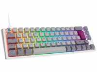 Ducky One 3 Mist Grey SF Gaming Tastatur, RGB LED - MX-Ergo-Clear (DE,