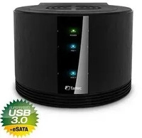 Fantec 1547, Fantec SQ-X2RU3e black (3.5") (1547) Schwarz