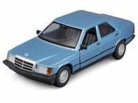 Bburago Mercedes Benz 190E 1987 1/24 blau