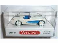 Wiking 081905, Wiking H0 Chevrolet Corvette Blau/Weiss