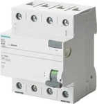 Siemens 5SV46440, Siemens FISchutzschalter Typ AC A 300 mA Un AC (5SV46440) Grau
