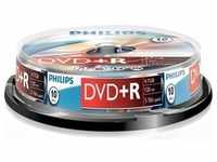 Philips 1x10 DVD+R 4,7GB 16x SP (10 x), Optischer Datenträger