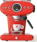 Illy 60457, Illy X1 Anniversary Maschine f&uuml;r gemahlenen Kaffee und E.S.E.-Pads (rot)