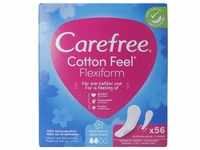 Carefree, Binden, Cotton Feel Flexiform (56 x, Slipeinlagen)
