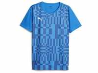 Puma, Herren, Sportshirt, individualRISE Graphic Jersey (M), Blau, M