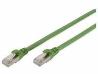Digitus CAT 6A S-FTP Patchkabel Cu PUR AWG 26/7 Lange 2.00 m Farbe Grun ahnlich RAL