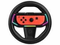 Stealth Light-Up Joy-Con Racing Wheel (Switch), Gaming Controller, Schwarz