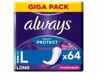 Always, Binden, Daily Protect Long (64 x, Slipeinlagen)