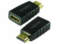 LogiLink HDMI EDID Emulator (HDMI, 4.50 cm), Data + Video Adapter, Schwarz
