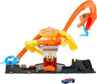 Mattel Hot Wheels HTN81, Mattel Hot Wheels Hot Wheels City Cobra Slam Pizza Attack