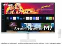 Samsung Smart Monitor M7 (3840 x 2160 Pixel, 32"), Monitor, Weiss