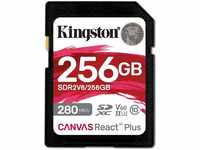 Kingston SDR2V6/256GB, Kingston 256GB Canvas React Plus SDXC UHS-II 280R/150W U3 V60