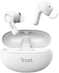 Trust 25172, Trust Yavi Bt Enc Earbuds White (23 h, Kabellos) (25172) Weiss