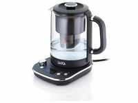 Laica ADJUSTABLE KETTLE FROM 38o TO 100oC WITH BLACK FILTER KJ4000L, Wasserkocher,