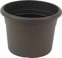 Siena Garden 11-20-02-GA, Siena Garden Pflanzgef&auml;ss Basic, rund, &Oslash; 20x14,1 cm, aus