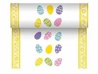 Papstar, Tischdecke, Tischläufer "Coloured Eggs"