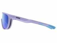 Uvex Sports, Mädchen, Sportbrille, sportstyle 515 (lavender matt, Mirror Blue),
